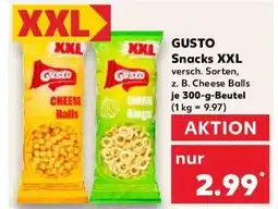 Kaufland GUSTO Snacks XXL Angebot