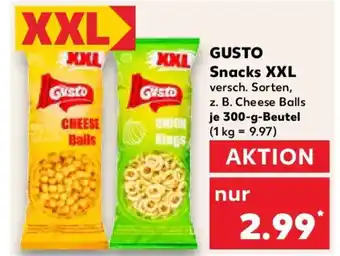 Kaufland GUSTO Snacks XXL Angebot