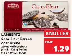 Kaufland LAMBERTZ Coco-Fleur, Balena oder Divina Angebot