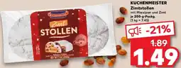 Kaufland KUCHENMEISTER Zimtstollen Angebot