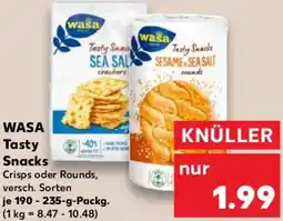Kaufland WASA Tasty Snacks Angebot