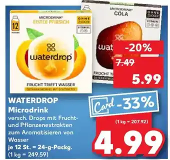 Kaufland WATERDROP Microdrink Angebot