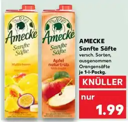 Kaufland AMECKE Sanfte Säfte Angebot