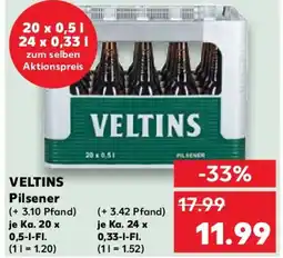 Kaufland VELTINS Pilsener Angebot