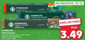 Kaufland STARBUCKS' Kaffeekapseln Angebot