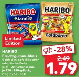 Kaufland HARIBO Fruchtgummi-Minis Angebot