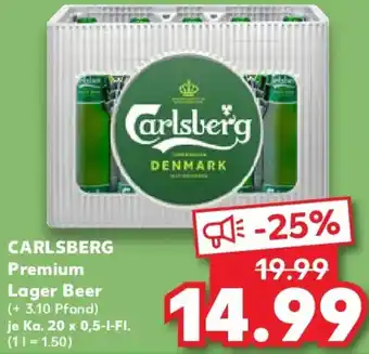 Kaufland CARLSBERG Premium Lager Beer Angebot
