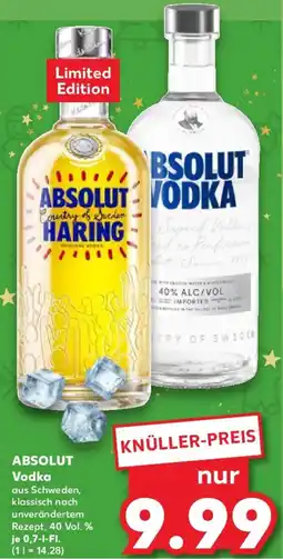 Kaufland ABSOLUT Vodka Angebot