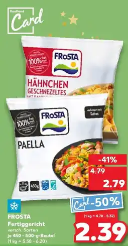 Kaufland FROSTA Fertiggericht Angebot