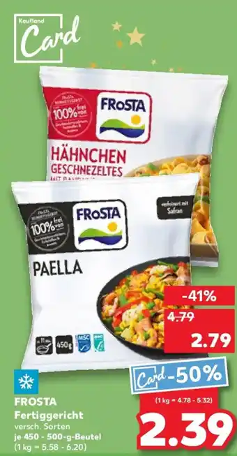 Kaufland FROSTA Fertiggericht Angebot