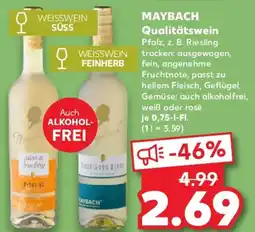 Kaufland MAYBACH Qualitätswein Angebot