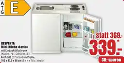 B1 Discount Baumarkt RESPEKTA Mini-Küche Levin Angebot