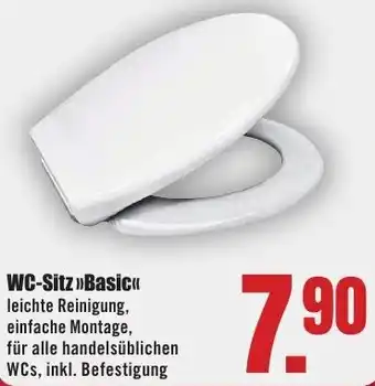 B1 Discount Baumarkt WC-Sitz Basic Angebot