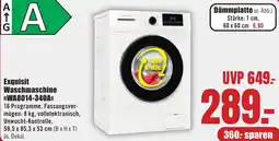 B1 Discount Baumarkt Exquisit Waschmaschine WA8014-340A Angebot