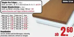 B1 Discount Baumarkt Regalboden Angebot