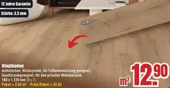 B1 Discount Baumarkt Vinylboden Angebot