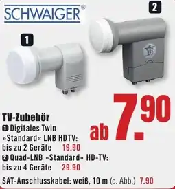 B1 Discount Baumarkt SCHWAIGER TV-Zubehör Angebot