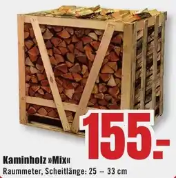 B1 Discount Baumarkt Kaminholz Mix Angebot