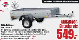 B1 Discount Baumarkt PKW-Anhänger AN 750-10 Angebot