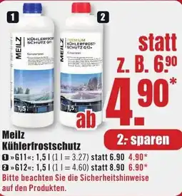 B1 Discount Baumarkt Meilz Kühlerfrostschutz Angebot