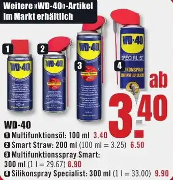 B1 Discount Baumarkt WD-40 Angebot