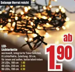 B1 Discount Baumarkt LED Lichterkette Angebot