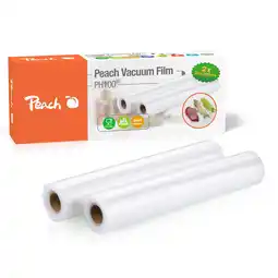 Netto Marken-Discount Peach Vakuumierfolie PH100, 2 Rollen 28x300cm, 2x90 mic, 7-lagig Angebot