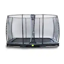 Netto Marken-Discount EXIT Elegant Ground Rechteckig 214x366 (7x12ft) + Sicherheitsnetz Economy schwarz Angebot