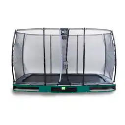 Netto Marken-Discount EXIT Elegant Ground Rechteckig 214x366 (7x12ft) + Sicherheitsnetz Economy grün Angebot