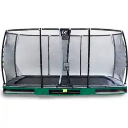 Netto Marken-Discount EXIT Elegant Ground Premium 244x427 (8x14ft) + Sicherheitsnetz Deluxe RECHTECKIG grün Angebot