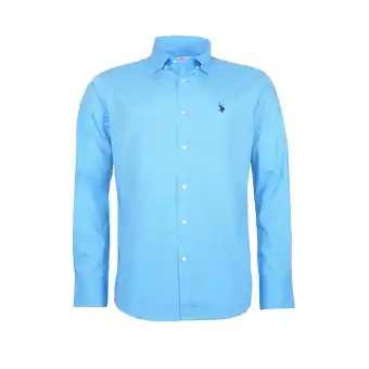 Netto Marken-Discount U.S. POLO Hemd Freizeithemd Poplin Shirt Angebot