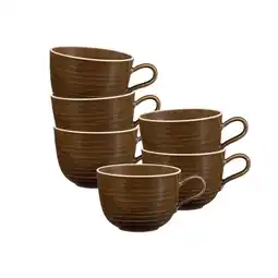 Netto Marken-Discount Seltmann Weiden Milchkaffeetassen Terra 400 ml 6er Set Angebot