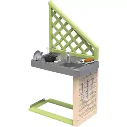 Netto Marken-Discount Smoby Gartenspielgerät Life Spielhaus Zubehör Sommerküche Angebot