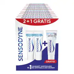 Netto Marken-Discount Sensodyne Fluorid Extra Frisch 2 x 75ml + MultiCare Sanftweiss 75ml gratis, 12er Pack Angebot