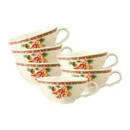Netto Marken-Discount Seltmann Weiden Teetassen Marieluise Weihnachtsnostalgie 130 ml 6er Set Angebot