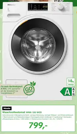EP Miele Waschvollautomat WWA 120 WCS Angebot