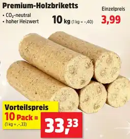 Thomas Philipps Premium-Holzbriketts Angebot