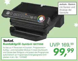 EP Tefal Kontaktgrill OptiGrill GC7058 Angebot