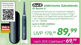 EP Oral-B elektrische Zahnbürste iO Series 5 Angebot