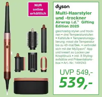 EP dyson Multi-Haarstyler und -trockner Airwrap i.d. Gifting Edition 2025 Angebot