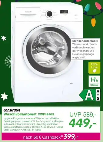 EP Constructa Waschvollautomat CWF14J05 Angebot