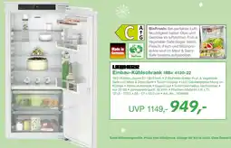EP LIEBHERR Einbau-Kühlschrank IRBC 4120-22 Angebot