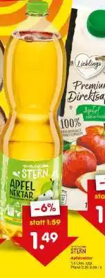 Netto Marken-Discount Stern Apfelnektar Angebot