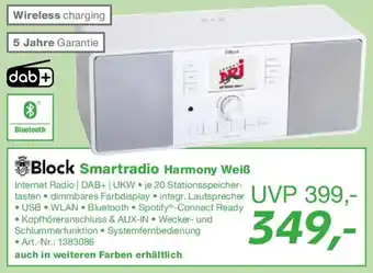 EP Block Smartradio Harmony Weiß Angebot