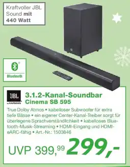 EP JBL 3.1.2-Kanal-Soundbar Cinema SB 595 Angebot