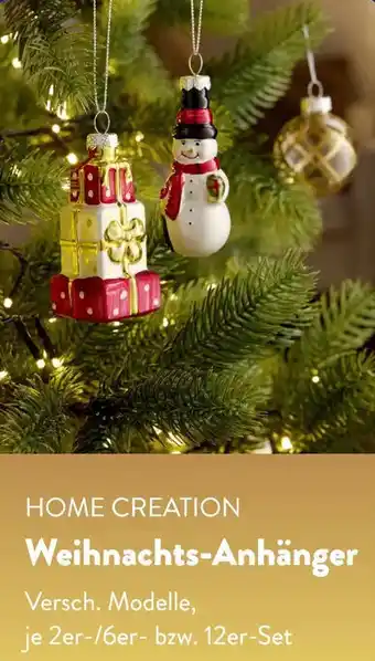 Aldi Süd HOME CREATION Weihnachts-Anhänger Angebot