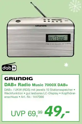 EP GRUNDIG DAB+ Radio Music 7000X DAB+ Angebot