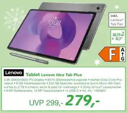 EP Tablet Lenovo Idea Tab Plus Angebot