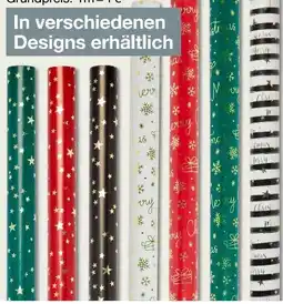 Woolworth Geschenkpapier Weihnachten Angebot