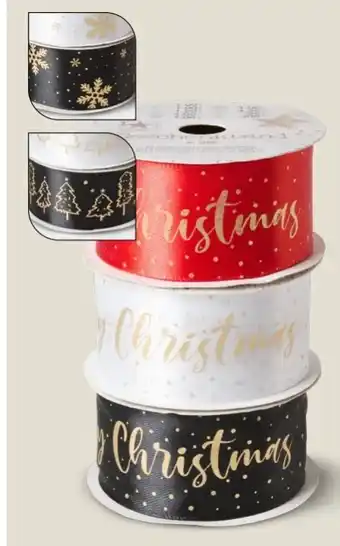 Woolworth Weihnachts Geschenkband Angebot